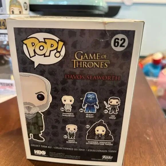 Davos seaworth funko pop 62 (Listing #1) - Picture 3 of 7